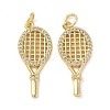 Brass Micro Pave Cubic Zirconia Pendants KK-D502-23A-G-1