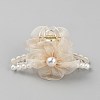 PS Plastic & Polyester & Iron Claw Hair Clips for Women Girls Thick Hair PHAR-WH0017-20A-1