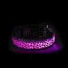 Adjustable Polyester LED Dog Collar MP-H001-A09-6