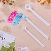 30Pcs 3 Styles Plastic Spoons AJEW-TA0001-89-5
