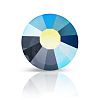 Preciosa&reg Crystal Hotfix Flatback Stones Y-PRC-HSS10-40080-200-2
