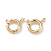 Eco-friendly Brass Spring Ring Clasps KK-D082-01B-G-1