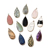Natural & Synthetic Mixed Gemstone Pendants G-D061-01B-1