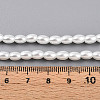Baking Paint Pearlized Glass Pearl Bead Strands X-HY-T002-01C-01-4