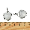 Natural Quartz Crystal Pendants G-C114-03P-25-4