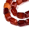 Natural Red Agate Beads Strands G-N342-148A-4