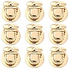 10Pcs Alloy Bag Tuck Lock Clasps FIND-YW0010-92G-1