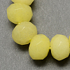 Natural Jade Bead Strands G-R171-2x3mm-M-2