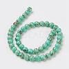 Sea Shell and Synthetic Turquoise Assembled Beads Strands G-G758-07-10mm-2
