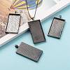 Alloy Pendant Cabochon Settings LS-PALLOY-2418-B-LF-5
