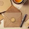 CRASPIRE 100Pcs Adhesive Wax Seal Stickers DIY-CP0009-47A-4