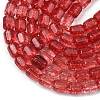 Transparent Glass Beads Strands GL-A001-01A-08-3