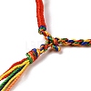 Polyester Braided String Cord Bracelet BJEW-I306-01C-3