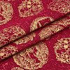 Dragon Pattern Cotton Fabric DIY-WH0579-96A-1
