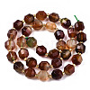 Natural Agate Beads Strands G-T131-82B-12-2