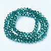 Electroplate Glass Beads Strands LS-EGLA-A034-T8mm-A18-2