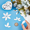 200Pcs 2 Styles Mirror Surface Mosaic Tiles Glass Cabochons DIY-OC0012-43-3