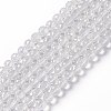Electroplate Glass Bead Strands EGLA-R040-8mm-15-4