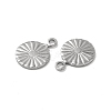 Non-Tarnish 304 Stainless Steel Charms STAS-P319-30P-03-3