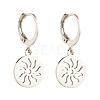 Non-Tarnish 5Pcs 5 Style 201 & 304 Stainless Steel Earrings Sets EJEW-JE04939-3