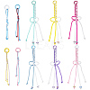 2Bags 2 Styles Korean Waxed Polyester Cord Pendant Decorations HJEW-SC0003-03-1