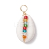 Natural Shell Pendants PALLOY-JF02693-3