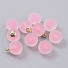 Frosted Transparent Acrylic Pendants GLAA-TAC0002-F07-1