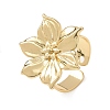 Brass Cuff Open Rings RJEW-Z129-02G-04-4