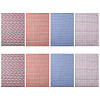 8Pcs 4 Colors Miniature Wallpapers DIY-GO0001-97-1