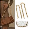 2Pcs 2 Style CCB Plastic Rectangle Cross Chain Bag Straps AJEW-CA0003-30-2
