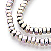 Electroplated Synthetic Non-magnetic Hematite Beads Strands G-T139-61D-3