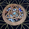 Wooden WICCA Altar Ritual Ornaments PW-WG43201-01-2