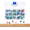 Glass European Beads GPDL-TA0001-01-5