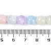 Dyed Natural Selenite Beads Strands G-G167-A03-01-5