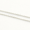 925 Sterling Silver Cable Chains STER-TAC0002-01S-1