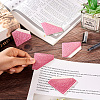 Glitter Imitation Leather Book Corner Protectors AJEW-TAC0038-03C-5