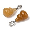 Natural Topaz Jade Pendants G-B127-03P-10-3