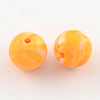 Opaque Acrylic Beads SACR-R853-14mm-M-3