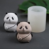 Panda with Crossbody Bag Figurine Scented Candle Silicone Molds PW-WG88362-01-3