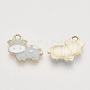 Alloy Enamel Pendants X-ENAM-S119-005C-2