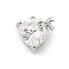 Brass Micro Pave Cubic Zirconia Pendants KK-K371-40B-P-1