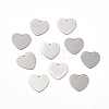 Tarnish Resistant 304 Stainless Steel Pendants STAS-F271-06D-P-1