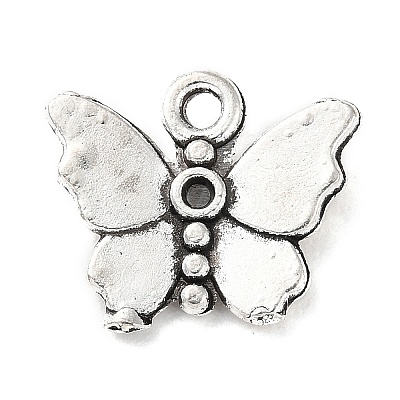 Tibetan Style Alloy Pendant Rhinestone Settings PALLOY-P293-008AS-1