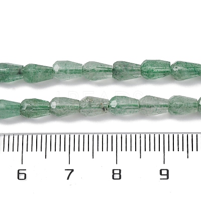 Natural Green Strawberry Quartz Beads Strands G-C080-B04-01A-1