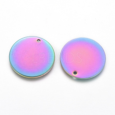 Ion Plating(IP) 304 Stainless Steel Pendants LS-EJEW-L238-01A-M-1