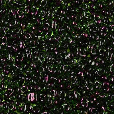 Picasso Spray Painted Glass Seed Beads SEED-T006-04-17-1