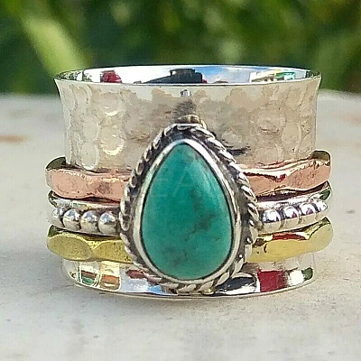 Alloy and Resin Finger Rings FS-WGDE678-06-1