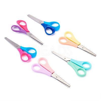 6Pcs 6 Styles Steel Scissors TOOL-TA0001-09-1