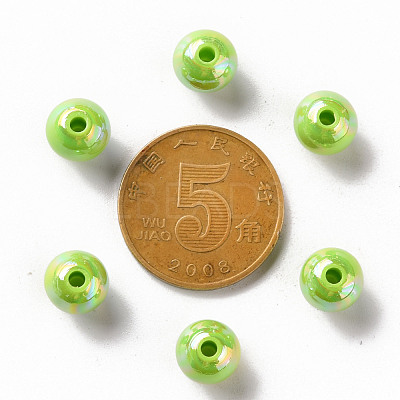 Opaque Acrylic Beads MACR-S370-D8mm-A06-1