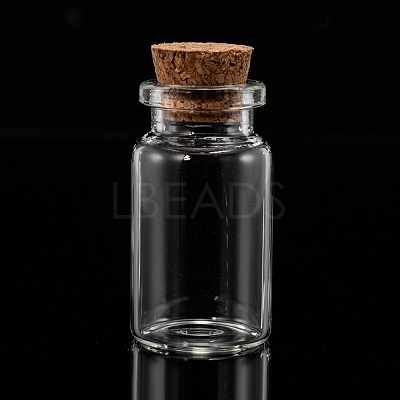 Glass Jar Glass Bottles AJEW-H004-7-1-1